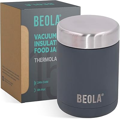 Récipient alimentaire biola, 450 ml, bol de voyage isotherme à double paroi