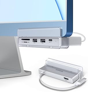 Hopeday hub usb type c 6 en 1 pour imac 24 pouces 2021