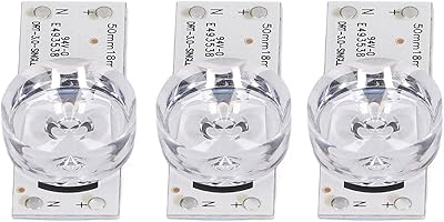 30 pièces de perles de lentille de substrat en aluminium led transparentes 6v