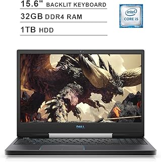 Ordinateur portable de jeu dell g5 15 5590 15,6 pouces fhd 1080p