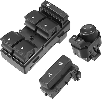 X autohaux 1 ensemble 25789692 20945129 25951963 commutateur de vitre électrique de voiture