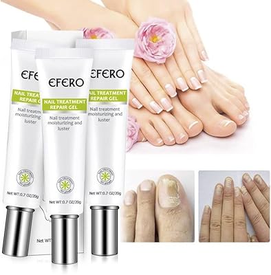 Kanza - 3 pièces gel réparateur pour le traitement des ongles