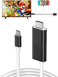 Station d'accueil pour clavier portable - câble convertisseur usb type c vers hdmi pour mode de connexion tv sur commutateur, steam deck, samsung deck station, s21/s20/note 20/tab s7 4k pour voyage (noir et blanc). Comparez, choisissez, économisez sur Diaytar Sénégal
