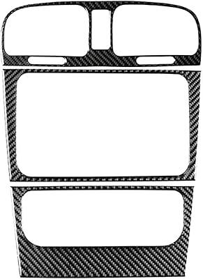 Autocollants de voiture en fiber de carbone pour grille d'aération pour vw golf