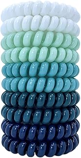 Élastiques à cheveux en spirale kastwave 10 pièces sans frisottis élastiques cheveux bobines