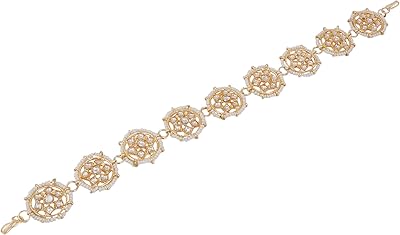 Bollywood indien plaqué or kundan pearl chicfull/mathapatti maang tika matha patti pour femme