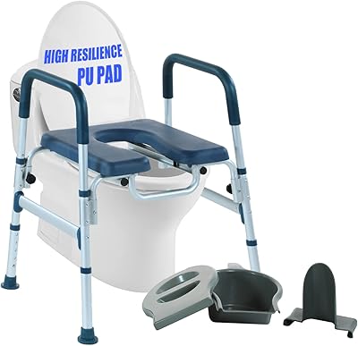 Chaise de douche robuste kosum pour personnes âgées d'une capacité de 350 livres