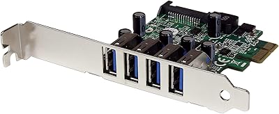 Startech.com carte contrôleur pci express superspeed ​​​​usb 3.0 4 ports avec uasp