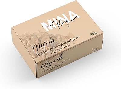 Le savon à la myrrhe mina glory 90 grammes est riche en ingrédients