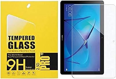 Protecteur d'écran en verre trempé pour huawei mediapad t3 10 pouces transparent 3