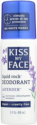Déodorant liquide à bille kiss my face, lavande 85 g (paquet de 3)