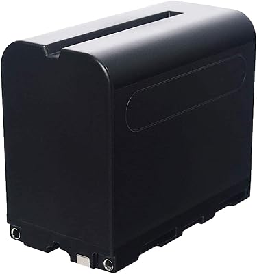 Dmk power np-f970 9800mah batterie de remplacement compatible avec sony pxw-z150 nex-ea50m fdr-ax14k