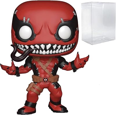 Pop marvel : deadpool - venomball funko pop! figurine en vinyle