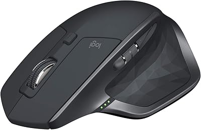 Souris sans fil logitech mxmaster 2s, multi-appareils, bluetooth ou sans fil 2,4 ghz