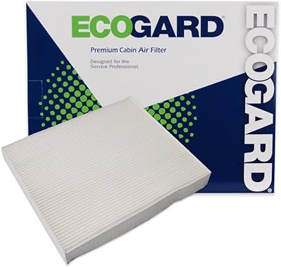 Filtre à air d'habitacle ecogard xc36157 premium pour hyundai sonata, santa fe, a++a