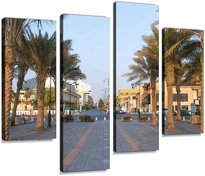 Jeddah, arabie saoudite 20 mai 2017 coucher de soleil romantique à djeddah impression