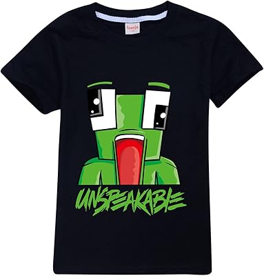 T-shirts indescriptibles pour garçons t-shirt graphique en coton à manches