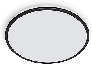 Plafonnier linéaire led philips 18w 4000k [blanc froid - noir] pour éclairage