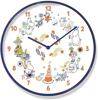 Horloge murale moomin taille unique