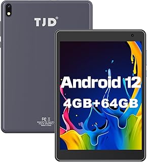 Tablette android 12 de 7,5 pouces, tablette pc 64 go et 512 go