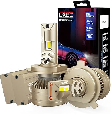 Ampoules de phares de voiture led falcon h4 9003 hb2 120 w 12