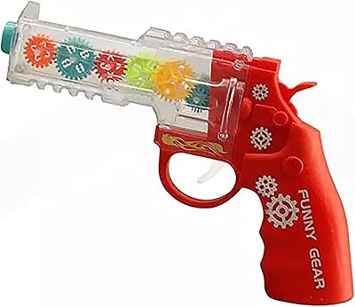 Toyland – pistolet à vibrations électrique transparent, jouet pour enfants, pistolet jouet flash