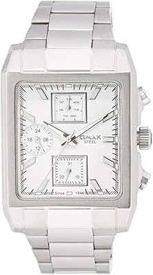 Montre décontractée omax pour homme avec bracelet en acier inoxydable - 31smp36i