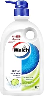 Gel douche et nettoyant pour le corps antibactérien walsh, formule allemande, 99,9 %