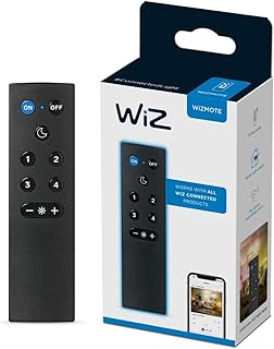Télécommande wifi 2,4 ghz connectée wiz, compatible avec wiz lights, compatible avec alexa