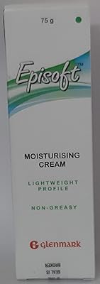 Crème hydratante glenmark episoft (75 g) - paquet de 2