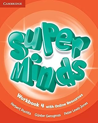 Cahier d'exercices super minds niveau 4 avec ressources en ligne