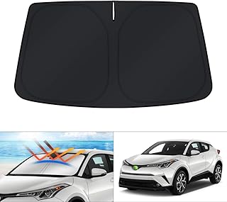 Pare-soleil pliable pour toyota chr 2018-2022 ch-r qui bloque les rayons ultraviolets
