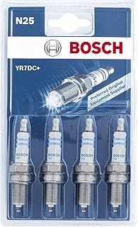 Bougies d'allumage bosch yr7dc+ en nickel (n25) - jeu de 4