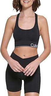 Soutien-gorge de sport calvin klein performance medium impact pour femme noir
