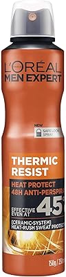 Déodorant anti-transpirant l'oréal expert thermique resist pour homme, 250 ml, 250 ml. Diaytar Sénégal : Diversité produits, unité de prix bas