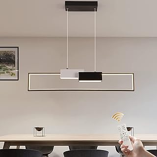 Suspension led janed lustre moderne à intensité variable avec télécommande suspension