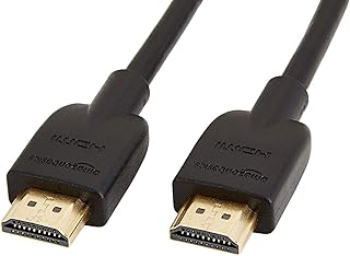 Câble hdmi haute vitesse amazonbasics (dernière norme) 6 pieds noir