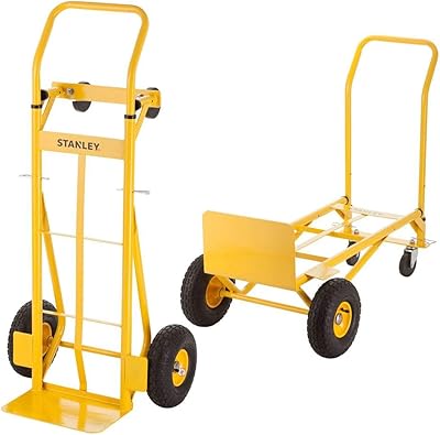 Camion polyvalent en acier stanley sxwtd-mt519, jaune, 150/200 kg