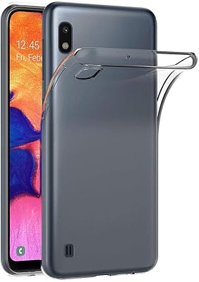 Coque arrière transparente absorbant les chocs en gel tpu en caoutchouc souple