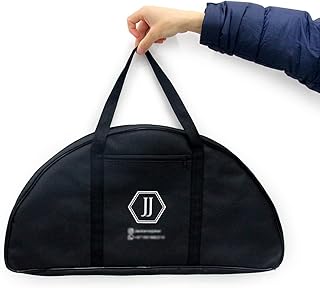 Sac de transport pliable demi-cercle jackaroo joker pour jeu de société jackaroo, noir