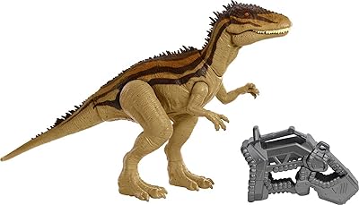 Jurassic world carcharodontosaurus mega destroyer dinosaur figure gift toy avec articulations mobiles