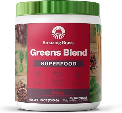 Complément alimentaire amazing grass pour les deux sexes sous forme de poudre