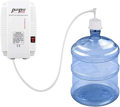 Système de distribution d'eau en bouteille pure pro heavy duty 1,1 gpm, pompe