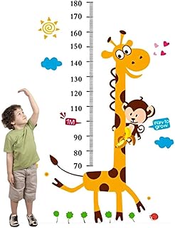 Stickers muraux pour chambres d'enfants et maison avec un motif graphique mesurant la taille