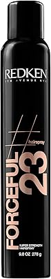 Spray de finition super puissant redken forceful 23, unisexe, 13,5 oz