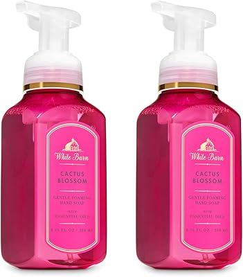 Bath & body works savon moussant doux pour les mains white barn, paquet