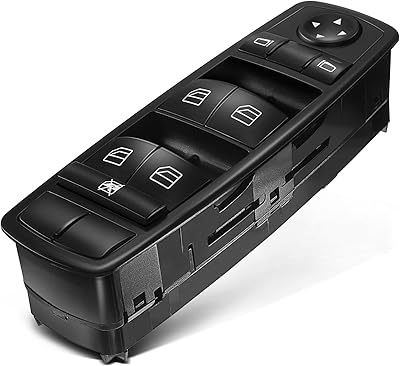 Commutateur de vitre électrique avant côté conducteur a-premium compatible avec mercedes-benz w164 series