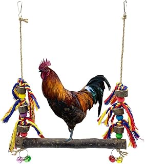 Qdc itt grand perroquet poulet hamac pour animaux de compagnie hamac en corde