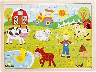 Puzzle en bois pour enfants - 60 pièces (3 ans et plus)