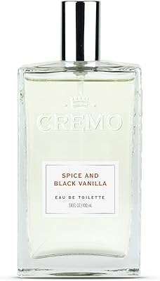 Spray de cologne cremo spice & black vanilla, explosion d'épices vibrantes, de tabac